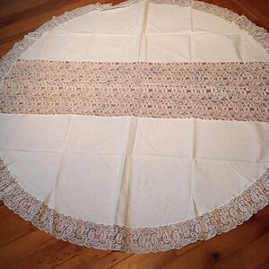 Round Lace Tablecloth